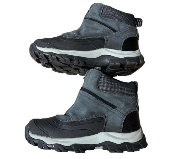 Lands End Mens Squall Insulated Snow Boots Size 8.5 Waterproof Winter Shoes