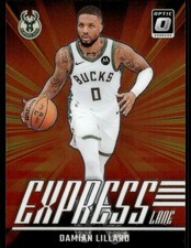 2024-25 Donruss Optic #14 Damian Lillard Express Lane Purple