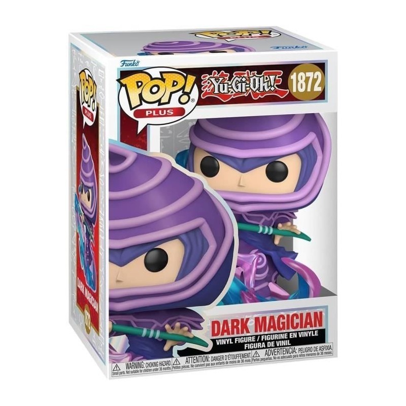 Figurine Funko Pop! Yu-Gi-Oh Magicien Sombre, idée cadeau pour fan de manga