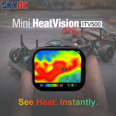 SkyRC ITV500 Mini HeatVision Infrarot Temperaturbildkamera für RC Motor ESC