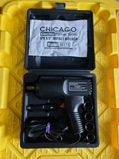 Chicago Electric 12v 1/2" Impact Wrench Harbor Freight Tire Changing Tool #36175