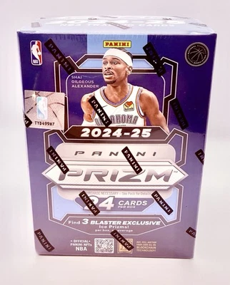 2024-25 Panini Prizm NBA Basketball Factory Sealed Brand New Value Blaster Box