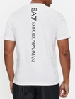 Emporio Armani white Men's T-Shirt Round Neck, size M*L*XL*2XL*3XL ,Stripe logo
