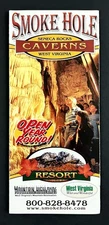 2000s Seneca Rocks W Virginia Smoke Hole Caverns Resort Vintage Travel Brochure