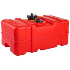 Scepter 9 Gallon Portable Marine Boat Fuel Tank 2-Way Vented Cap w/ Fuel Gauge