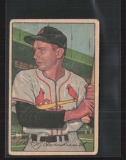 1952 Bowman #30 Al Schoendienst - VG - St. Louis Cardinals