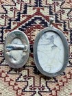 Vintage Navajo Howlite Ring And Pendent In Heavy 925 Sterling Silver Sz 5 Ring — photo 9