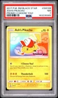 2017 POKEMON SM BLACK STAR PROMO I CHOOSE YOU! #SM108 ASH'S PIKACHU PSA 7