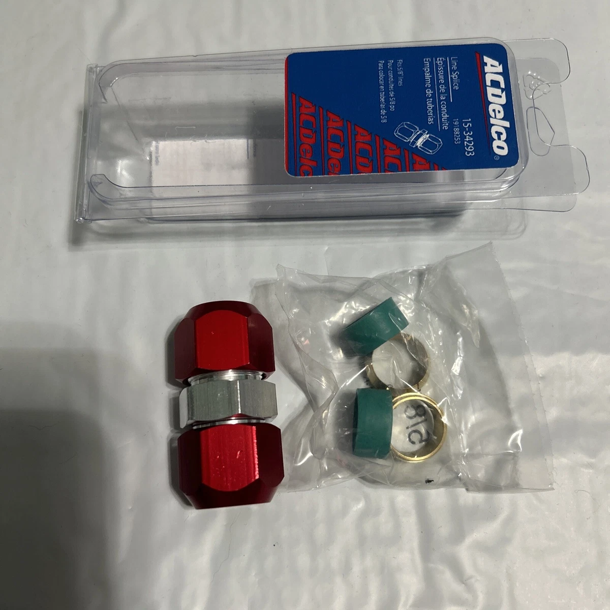 GM OEM AC Delco 5/8” AC line repair kit. | eBay