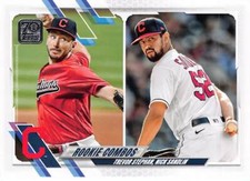 2021 TOPPS UPDATE(#US121) - ROOKIE COMBO - NICK SANDLIN / TREVOR STEPHAN