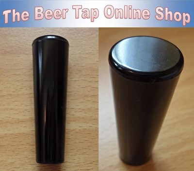 Bierzapfhahn Wasserhahn Griff. Gewinde: 3/8'' - 16 UNC. Material: Kunststoff. Oberfläche: Schwarz.