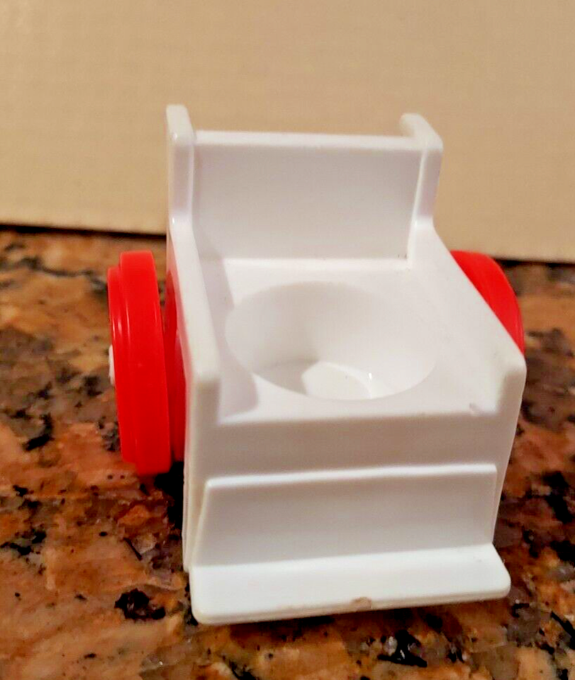 Vintage Fisher Price Hospital Wheelchair 2 Beds & Ambulance Little