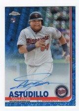 2019 TOPPS CHROME WILLIANS ASTUDILLO BLUE WAVE REFRACTOR RC AUTO #/150 RA-WA