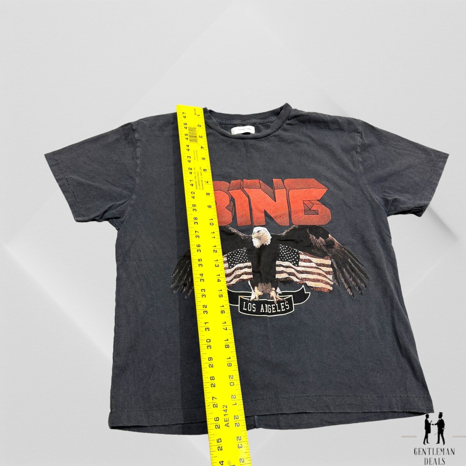 Anine Bing Eagle Shirt Los Angeles Graphic Acid W… - image 5