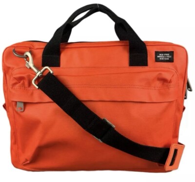 Jack Spade Men's Orange Crossbody Messenger Bag / Computer Bag