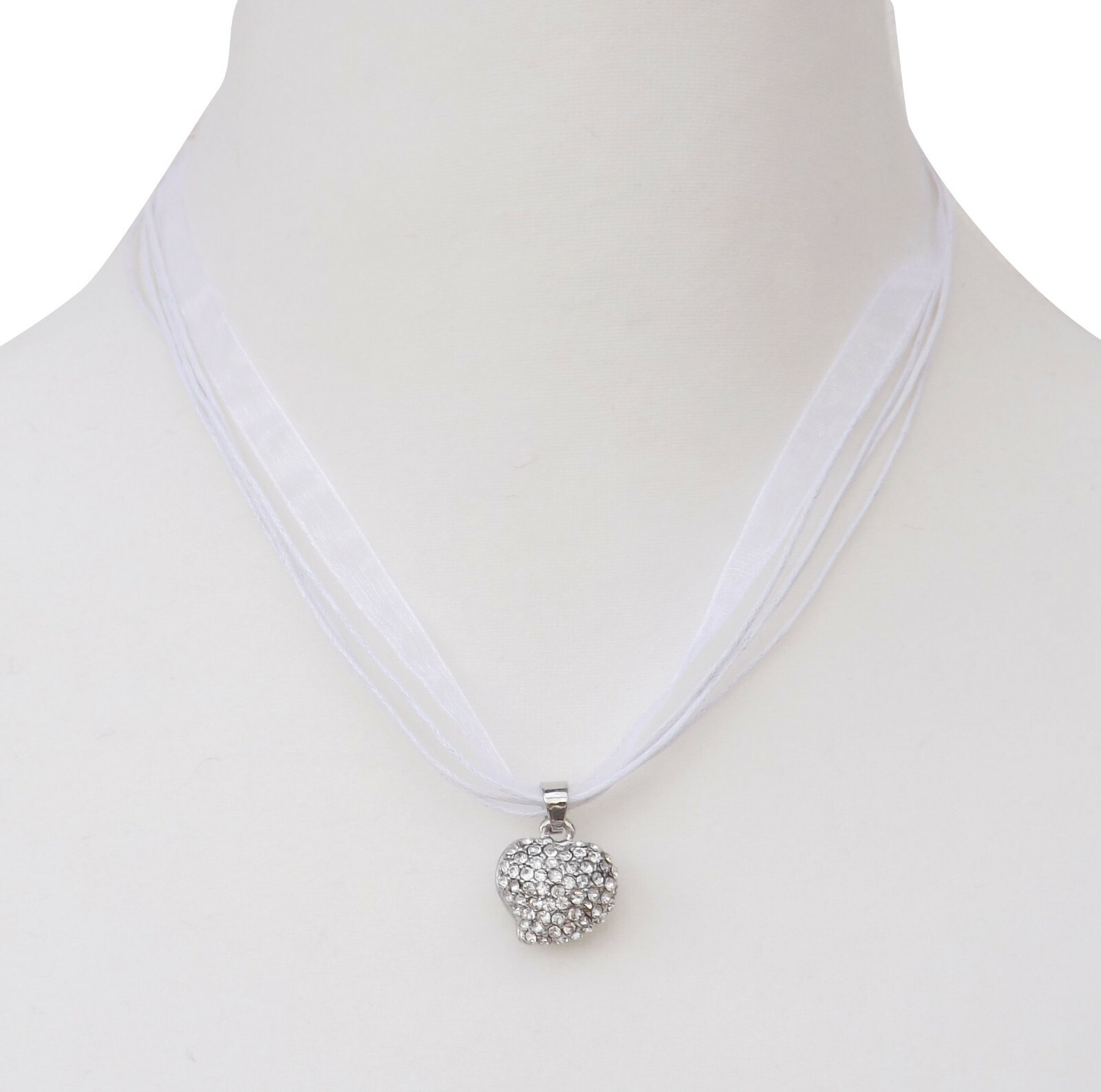 Trachtenkette Mit Lebkuchenherz - Dirndlkette Pink, 45-50cm