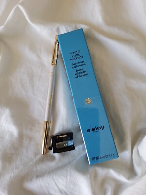 Sisley Paris Phyto Khol Perfect Eyeliner mit Mixer und Anspitzer SNOW Neu in OVP
