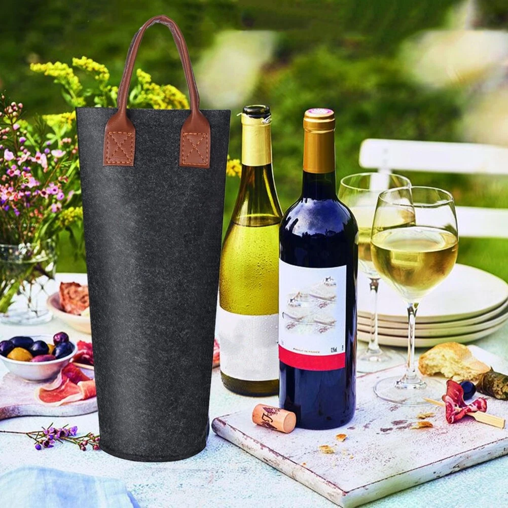 Single bottle wine tote sale