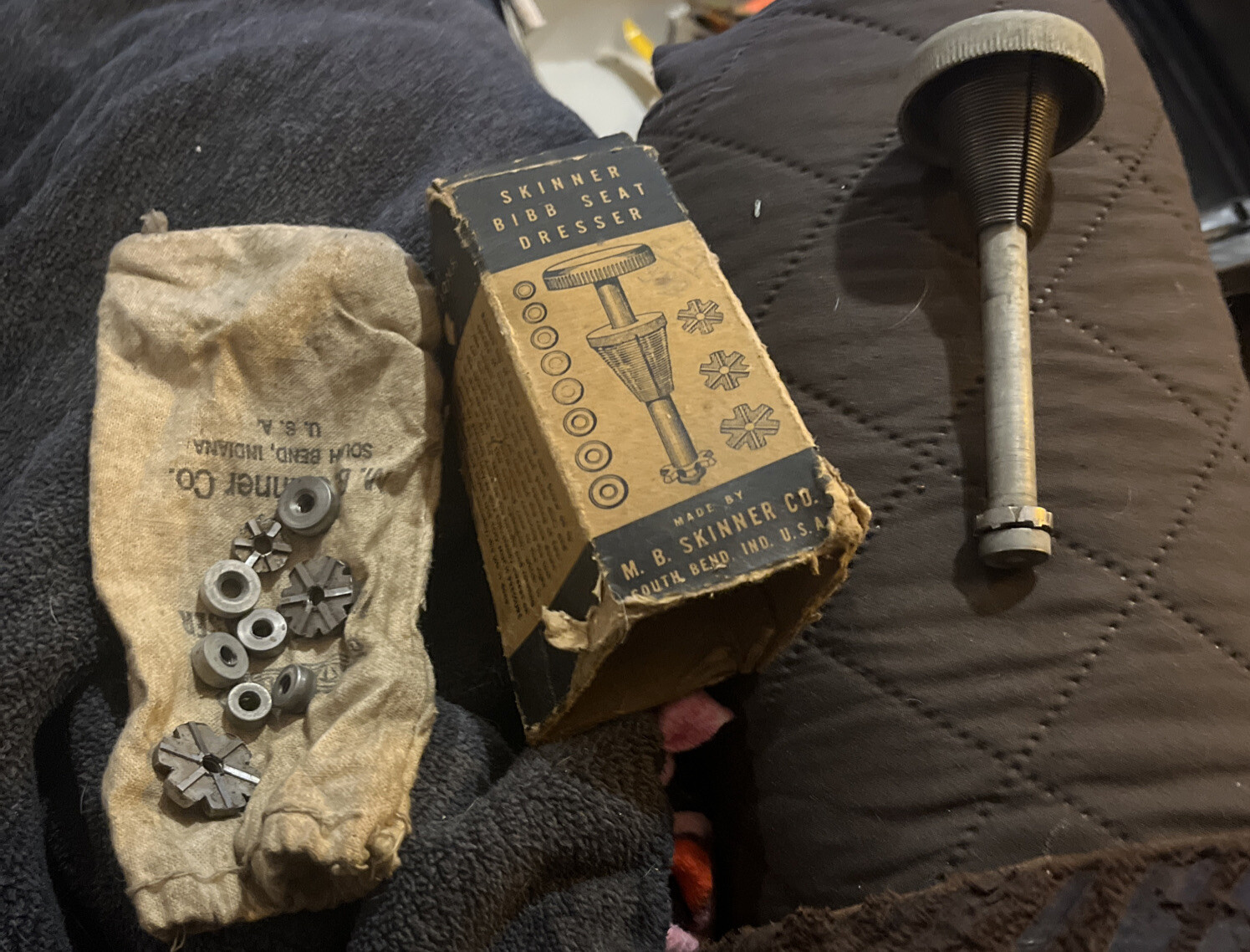 Vintage Skinner Bibb Seat Dresser Tool With Box eBay