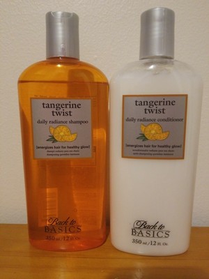 Back To Basics Tangerine Twist Daily Radiance Shampoo And