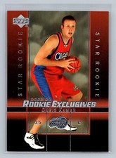 2003 Upper Deck Rookie Exclusives #6 Chris Kaman  Los Angeles Clippers Rookie