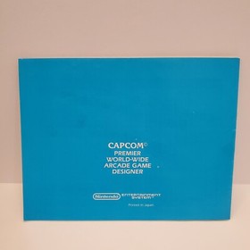 Ghosts N Goblins Nintendo NES Round Seal Black Box Hang Tab 5 Screw NO REV A