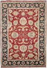 9x12' Vegetable Dyed Chobi Rug #B-73627