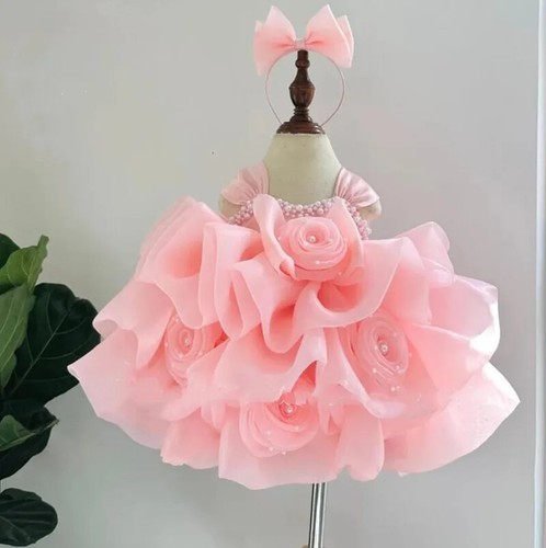 banquet baby girl birthday party dress formal Christmas costume princess dress - Picture 23 of 23