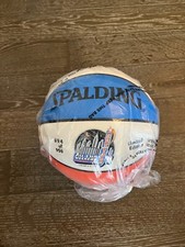Official Spalding 1998 NBA New York All Star Game Money Ball Leather Basketball