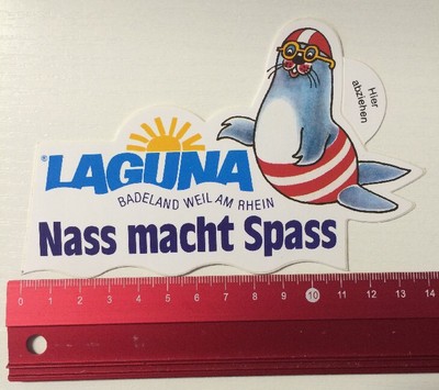 Sticker/Decal: Laguna bathing area Weil am Rhein - wet fun (040416153)