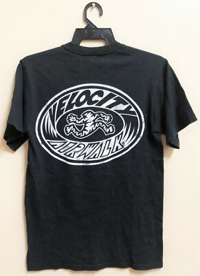 VINTAGE 80s AIRWALK VELOCITY KEITH HARING SKATEBOARD T-SHIRT
