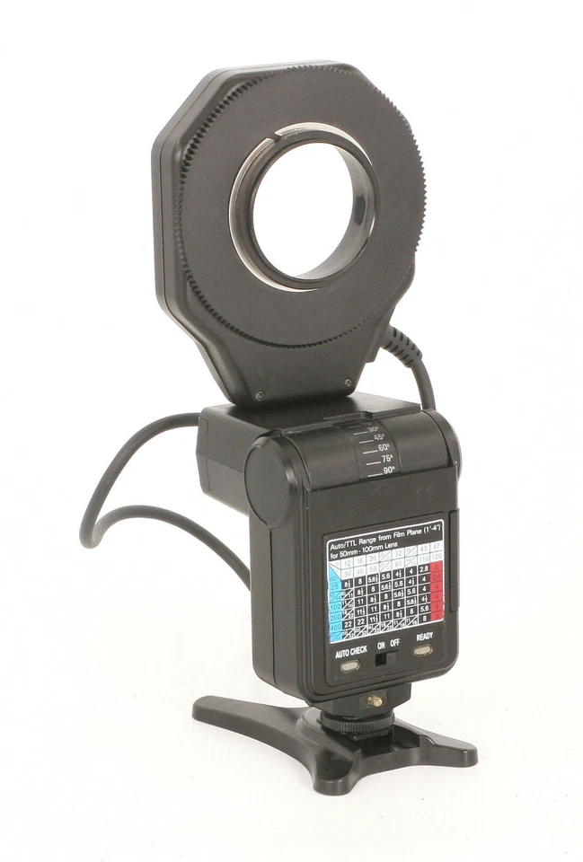 Vivitar Auto Focus Macro Ring Flash 6000 AF C For Canon EOS! Good Condition! - Image 4 of 4