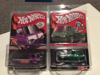 HW RLC 2020 Exclusive Holiday Car Hi-Po Hauler & Game Stop Purple