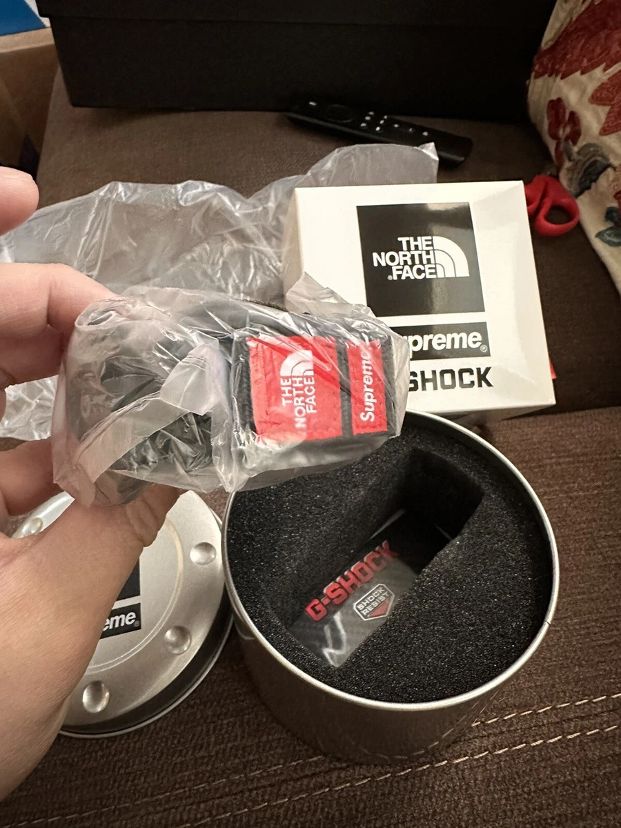 Supreme x The North Face G-Shock Watch Black Brand New *In Hand