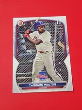 2023 Bowman Draft Paper Base BD-183 TayShaun Walton - Philadelphia Phillies