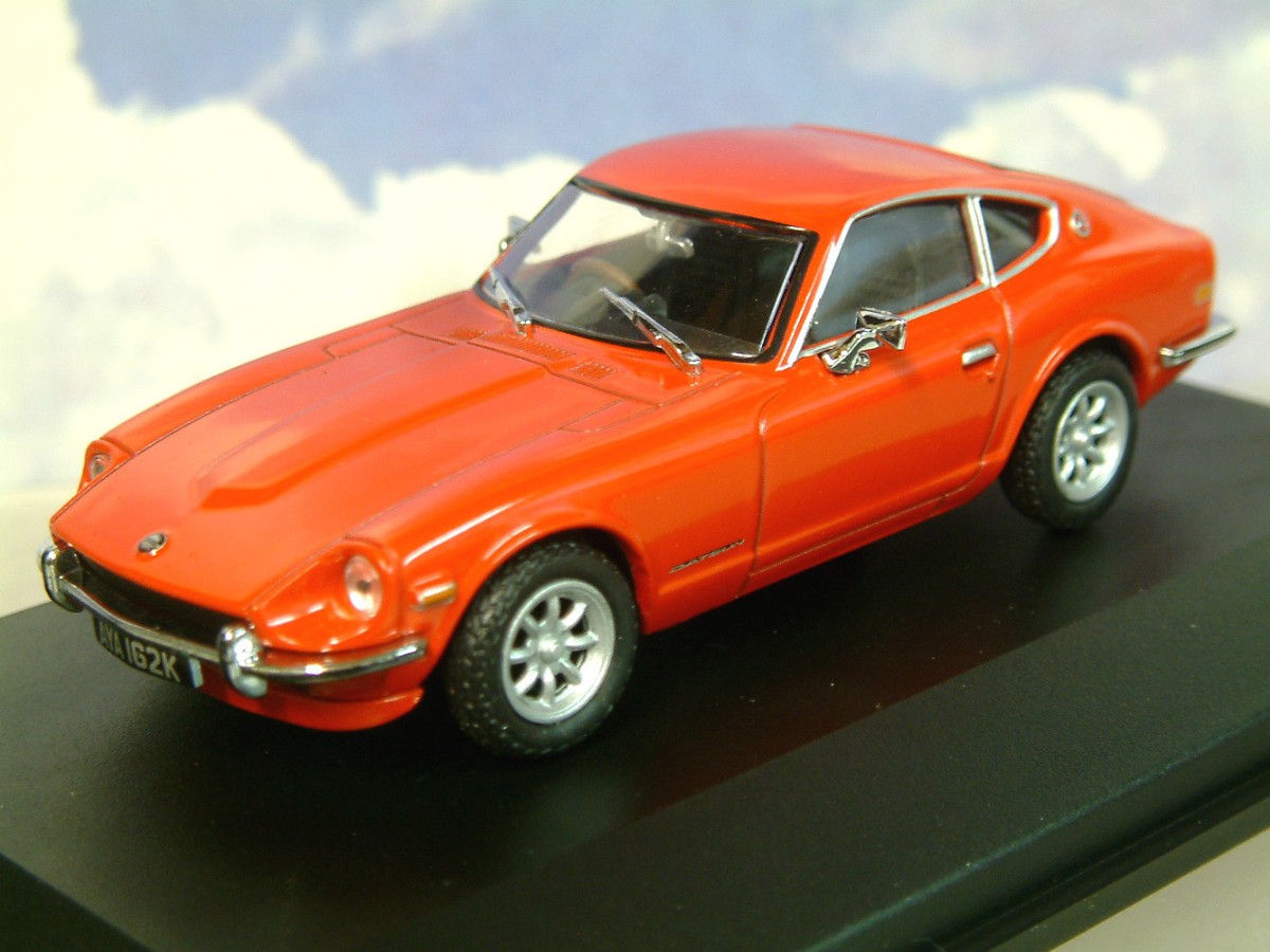 Modèle Réduit 1:43 Datsun 240Z Coupé 1970 - Marque Oxford - Métal Monté - Neuf Sous Boîte