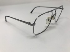 Wilshire Designs Eyeglass Frame MOD-1201 57-20 Shiny Gunmetal Vintage GB21
