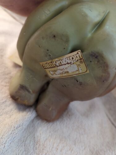 Vintage Mini Meepuls 1974 Novelty Wax Candle Unburned W/ Tag Nose Picker RARE - Picture 12 of 13