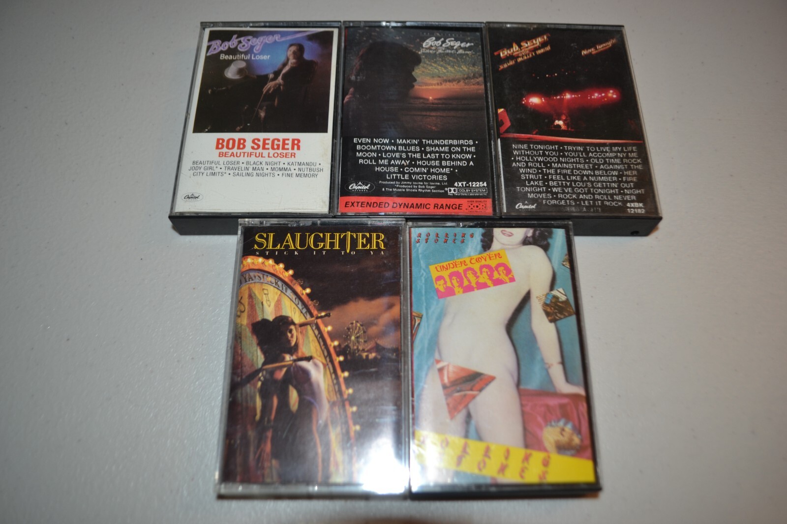 Lot of 17 Vintage David Lee Roth, Rush, Lynyrd Skynyrd, Rolling Stone Cassettes thumbnail 4