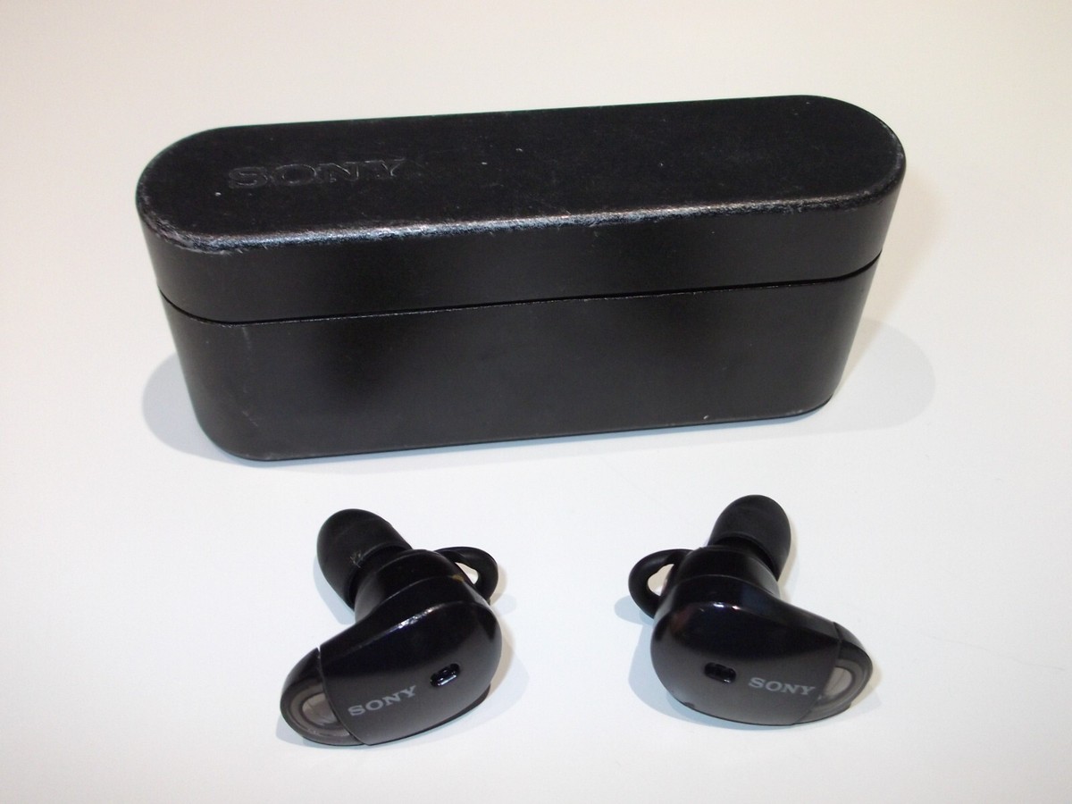 Amazon Sony Wf1000x Wireless Noise Canceling Headphones Black Sony