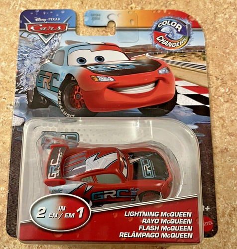 DISNEY PIXAR CARS COLOR CHANGERS - GRC SERIES LIGHTNING MCQUEEN | eBay
