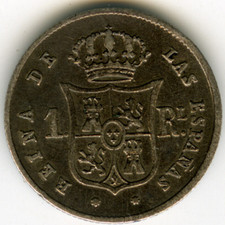 Real 1855 Year Spanish Coins for sale | eBay