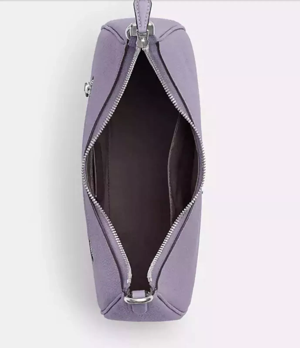 Coach Light Violet Teri Refined Pebble Leather Hobo (CJ517 Coach Light Violet Teri Refined Pebble Leather Hobo (CJ517