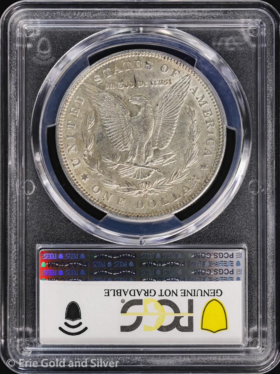 1893-O $1 Morgan Silver Dollar PCGS Genuine AU Detail | eBay