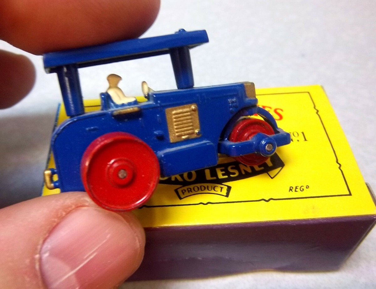 Matchbox Moko lesney no 1 die cast, tractor, original box, 1980s