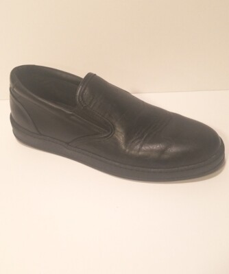 Valentino by Mario Valentino Timoteo Logo Leather Slip On  display picture 1
