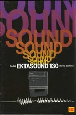 Kodak Ektasound 130 Movie Camera Instruction Manual