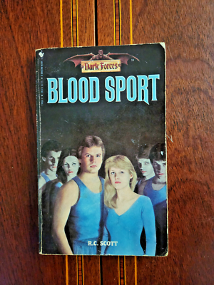 DARK FORCES BLOOD SPORT R. C. SCOTT PBO VINTAGE PAPERBACKS FROM