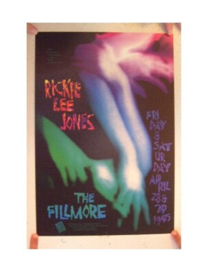 Rickie Lee Jones Konzert Poster Die Fillmore April 28 & 29, 1995