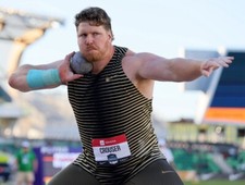 Nike Pro Elite Gold Medalist Ryan Crouser PE Shot Put Singlet 3XL Made in USA